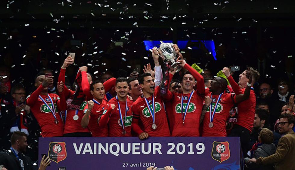 PSG se quedó sin título y Rennes dio el batacazo en penales por Copa de Francia