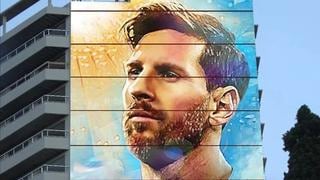 Se inaugurará el mayor mural de Rosario en homenaje a Lionel Messi 