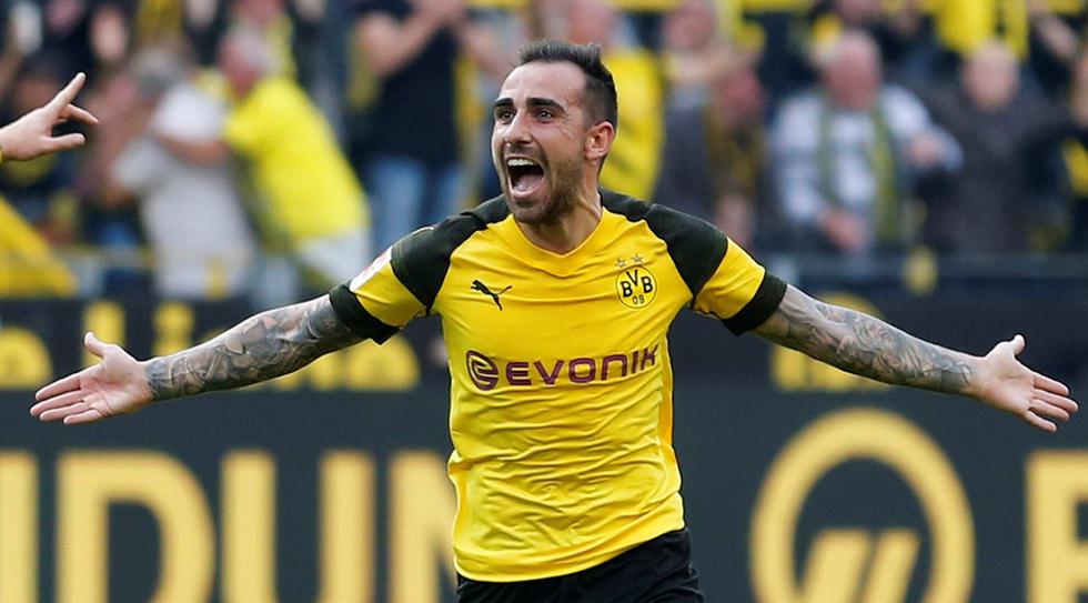 Paco Alcácer es feliz en el Borussia Dortmund, donde ha recuperado la confianza a punta de goles. (Foto: Reuters)