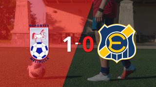 A Melipilla le alcanzó con un gol para derrotar a Everton en el estadio Estadio Santa Laura-Universidad SEK