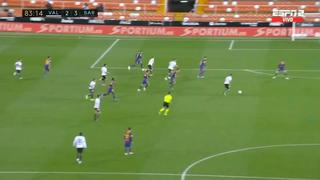 ¡Un teledirigido! Soler y el espectacular golazo para cerrar el Barcelona vs. Valencia