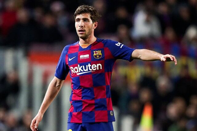 Sergi Roberto en Barcelona.