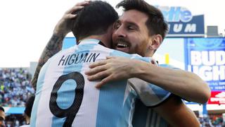 Argentina vs. Venezuela: el primer gol de Higuaín tras genialidad de Messi