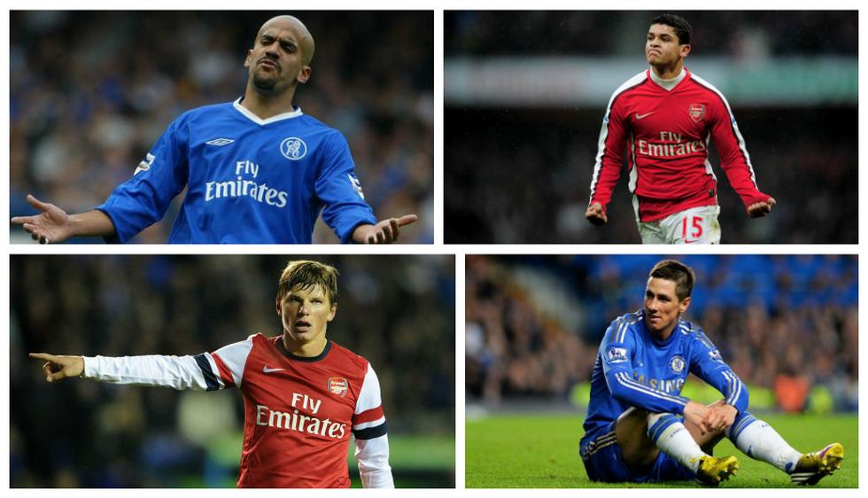 Arsenal vs. Chelsea: conoce el once 'fail' entre jugadores ambos equipos (Difusión).