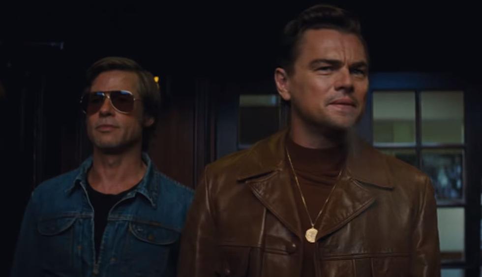 Brad Pitt y Leonardo DiCaprio protagonizan "Once Upon a Time in Hollywood", la novena película de Quentin Tarantino. (Foto: Captura de video)