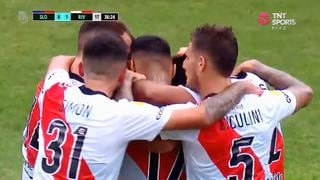 Se cumplió la ley del ex: Paulo Díaz colocó el 1-0 de River Plate vs. San Lorenzo [VIDEO]