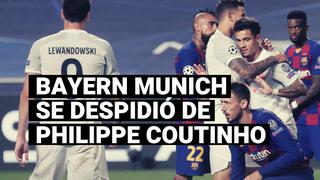 Bayern Munich se despidió de Philippe Coutinho, que volverá a un Barcelona en reconstrucción