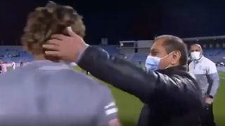 Con abrazo incluido: la felicitación de Ramón Díaz a Carrillo por golazo y victoria [VIDEO]