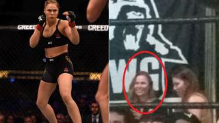 UFC: ¿qué hacía Ronda Rousey durante la pelea de Holly Holm y Miesha Tate?