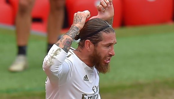 Sergio Ramos será baja en Real Madrid por varias semanas. (Foto: AFP)