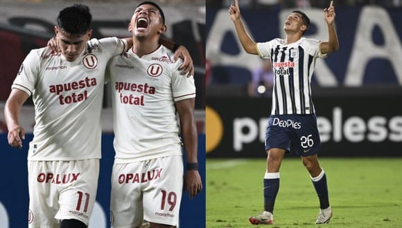 Universitario y Alianza Lima juegan la Copa Libertadores. (Foto: Composición / AFP)