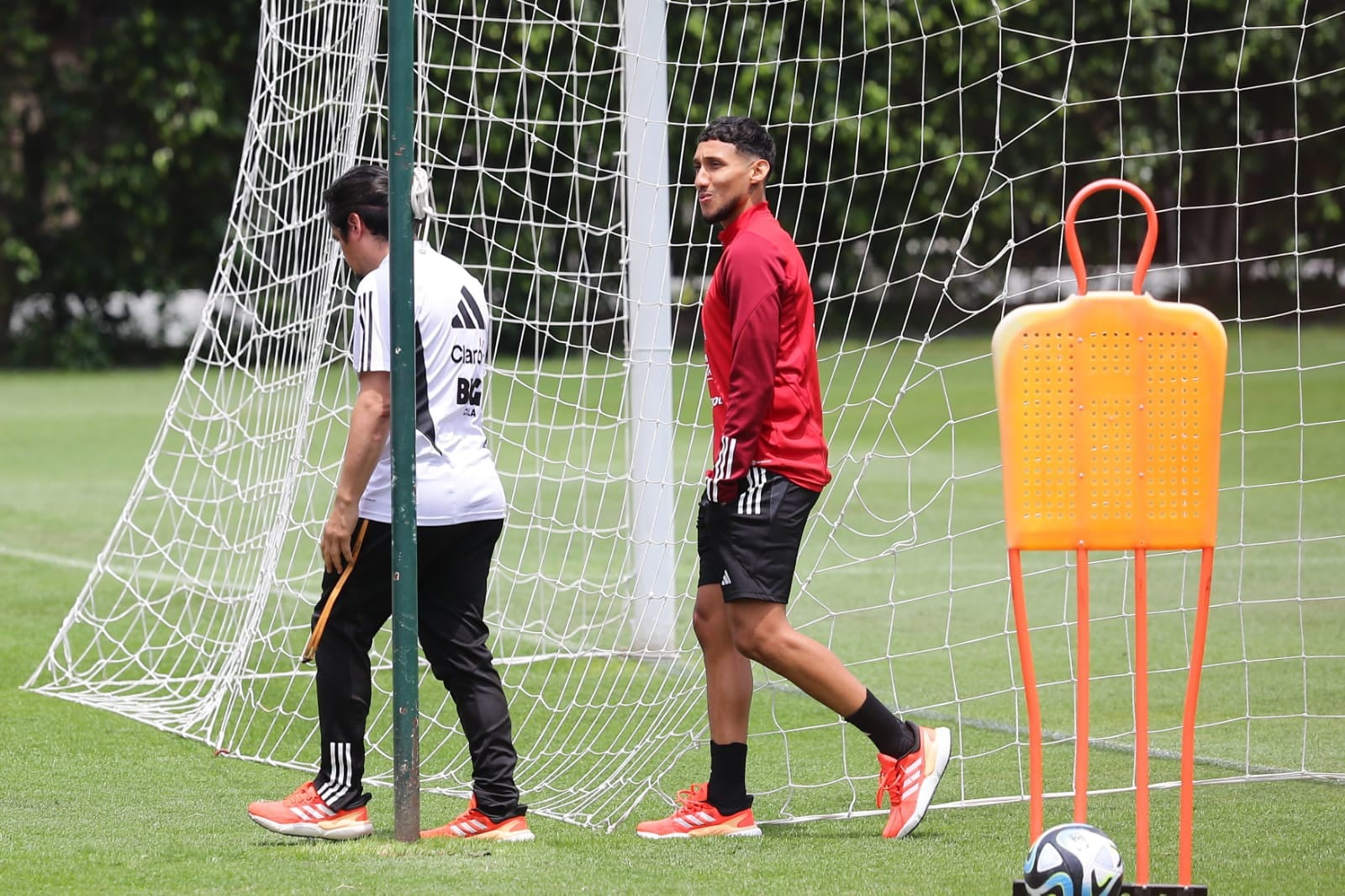 La Selección Peruana sumó un nuevo día de trabajos en la Videna. (Foto: Jesús Saucedo / @photo.gec)