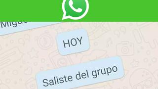 WhatsApp: cómo salir de un grupo sin que nadie se de cuenta