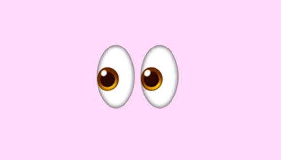 ¿Sabes realmente lo que significan los ojos en WhatsApp? Aquí te decimos. (Foto: Emojipedia)