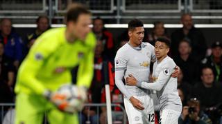 Con Alexis en el banco: Manchester United venció 2-0 al Bournemouth por la Premier League
