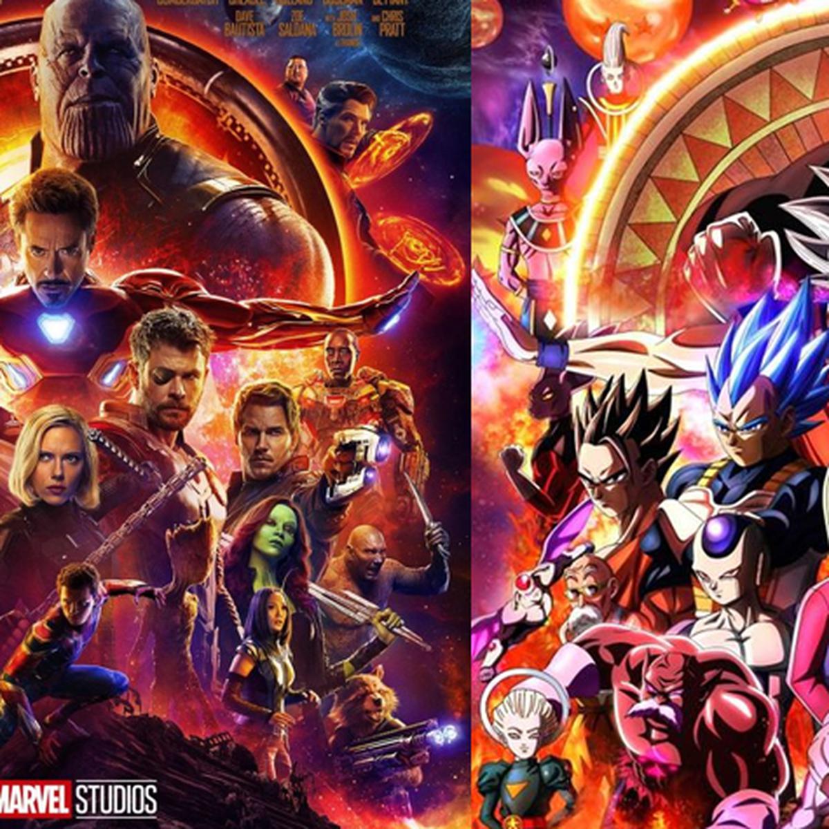 Dragon Ball Super ao estilo de Avengers: Infinity War