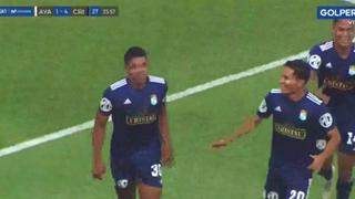 Percy Liza anotó gol para el 4-1 en el Sporting Cristal vs. Ayacucho FC por la semifinal de la Liga 1 [VIDEO]