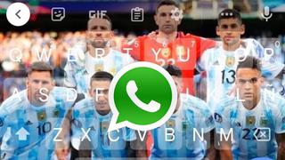 Mundial Qatar 2022: ¿cómo agregar el fondo de tu selección en el teclado de WhatsApp?