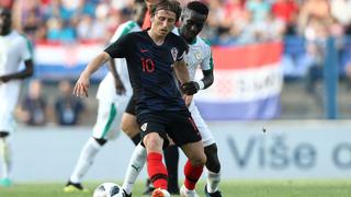 Croacia venció 2-1 a Senegal en el último amistoso previo al Mundial Rusia 2018