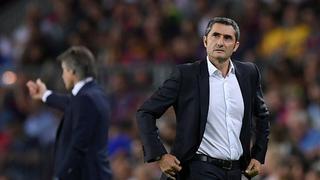 La mano del DT: la conversación de Valverde en el entretiempo que cambió el partido de Barcelona ante Inter