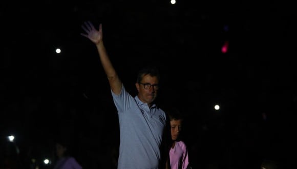 Marcelo Vivas así se presentó en la 'Noche Rosada' (Foto: Francisco Neyra)
