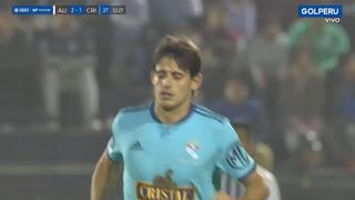 Hay partido en Matute: Omar Merlo descontó para Sporting Cristal con un buen gol de cabeza en Matute [VIDEO]