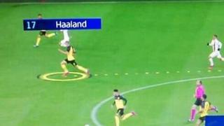 Un correcaminos: el ‘sprint’ de Haaland ante PSG en 60 metros casi rompe récord [VIDEO]