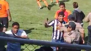 Copa Perú: partido terminó en gresca y balacera (VIDEO)