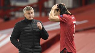 “Ya ha aprendido dos palabras en inglés”: Solskjaer revela detalles de la adaptación de Cavani