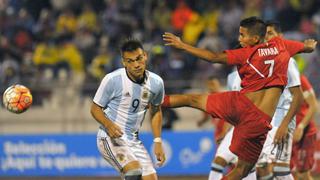 Perú igualó 1-1 con Argentina con gol de Roberto Siucho por el Sudamericano Sub 20