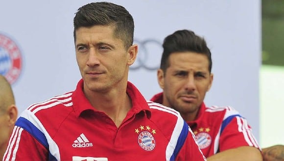 Claudio Pizarro compartió equipo con Robert Lewandowski en Bayern Munich. (Foto: Agencias)