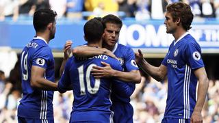 Chelsea ganó 5-1 a Sunderland y festeja a lo grande su sexto título en la Premier League