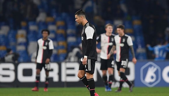 Juventus perdió 2-1 ante Napoli con gol de Cristiano Ronaldo por la jornada 21 de la Serie A. (Foto: Agencias)