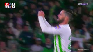 Pura magia y calidad: goles de Isco para el 2-2 del Barcelona vs. Real Betis por LaLiga
