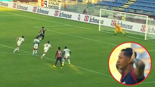 Gianluca Lapadula anota su primer gol oficial con Cagliari