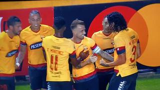 ¡Festeja todo Guayaquil! El gol de tiro libre de Damián Díaz para sentencia el 1-0 de Barcelona SC ante Progreso por Copa Libertadores