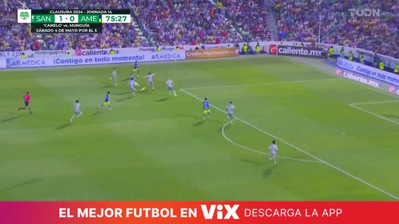 El gol de Zendejas en América vs. San Luis. (Video: TUDN)