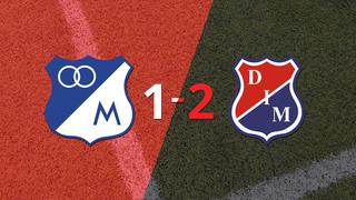 Independiente Medellín sacó el triunfo 2-1 en su visita a Millonarios