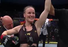 Imparable: Valentina Shevchenko acabó con Jéssica Andrade en el UFC 261 y sigue siendo campeona peso mosca [VIDEO] 