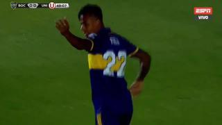 Tras polémico penal: Sebastián Villa marcó el primero de Boca Juniors sobre Universitario [VIDEO]