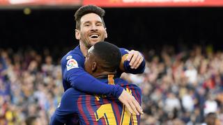 Barcelona derrotó 2-0 al Espanyol con goles de Messi por LaLiga Santander