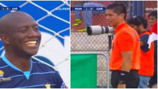 Garcilaso: Herrera anotó, le anularon el gol e intercambió sonrisas con juez de línea [VIDEO]