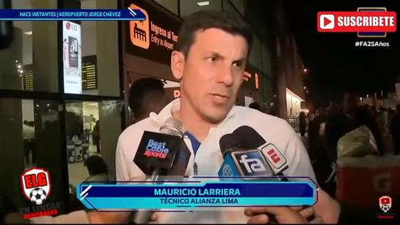 Mauricio Larriera habló sobre la distancia que le sacó Universitario (Video: AméricaTV)