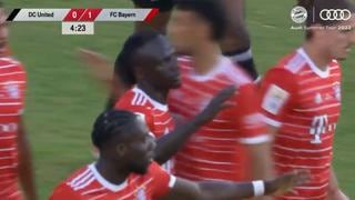 Inició la historia: gol de Sadio Mané en amistoso de Bayern Munich vs. DC United [VIDEO]