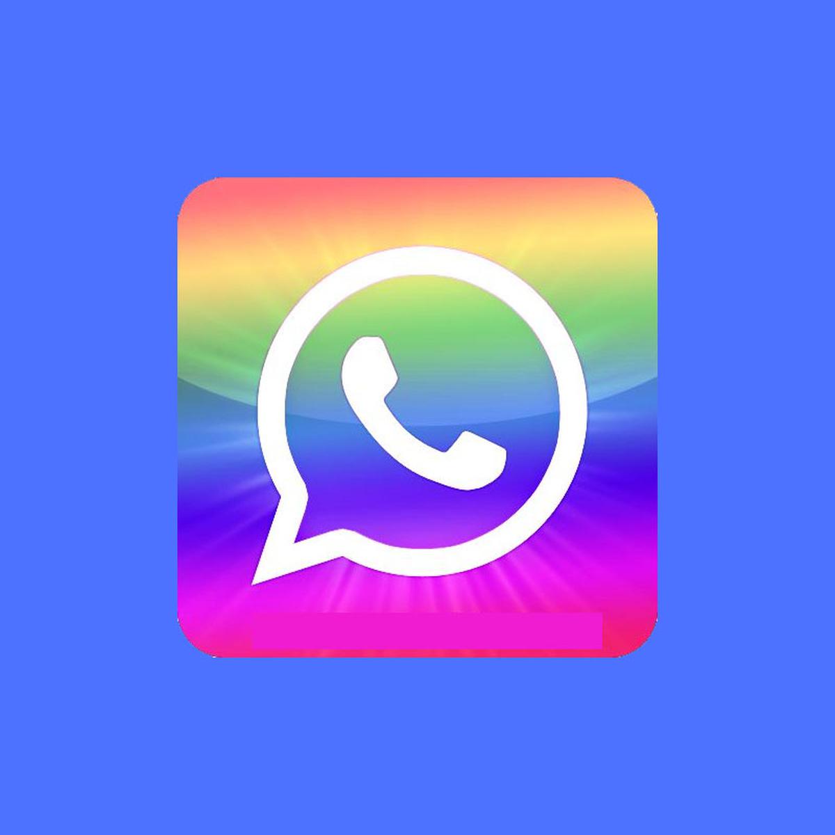 WhatsApp: pasos para modificar el icono del app por una color arcoíris |  Gay Pride | LGTB | Arcoíris | Rainbow | Icon | Aplicaciones | Apps |  Smartphone | Celulares |