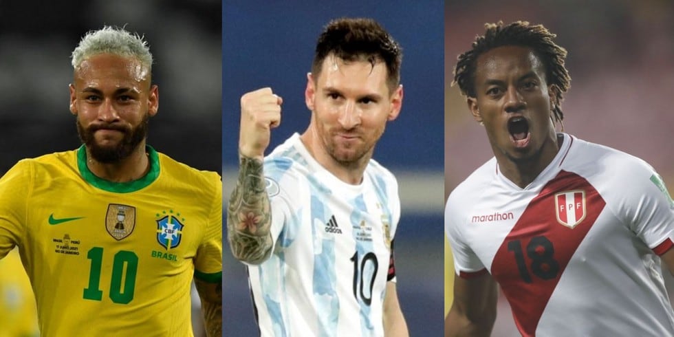 Los goleadores de la fase de grupos de la Copa América 2021. (Foto: Agencias)