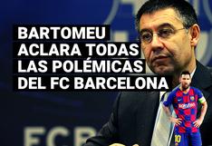 Bartomeu aclara las polémicas y da una noticia que ilusiona a todos los hinchas del Barcelona