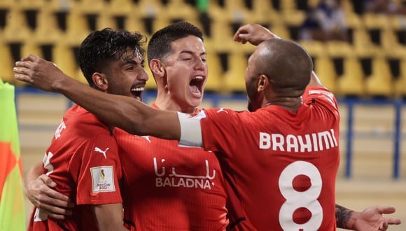 James Rodríguez marcó el gol de la victoria para que el Al Rayyan clasifique a los cuartos de final de la Copa del Emir. (Foto: Al Rayyan)
