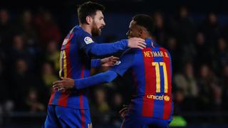 La puso en el ángulo: el sensacional golazo de Messi de tiro libre a Villarreal [VIDEO]