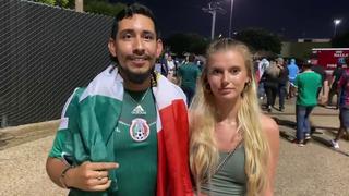 La pelea de pareja que se robó el show en el México vs Guatemala por la Copa de Oro